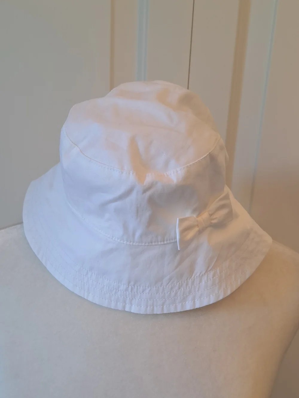 NWT Baby Girl Sun Hats The Black Dog Pink Striped/Janie‎ & Jack White Bow 0-6 Mo